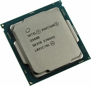 Процессор Intel Pentium-G5600 Coffee Lake, 2C/4T, 3900MHz 4Mb TDP-54W Socket1151 v2 tray (OEM) (Совместимы только с 3хх чипсетами!) (CM8068403377513SR3YB) б/у, с внутренней эксплуатации