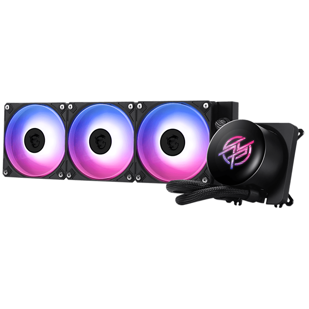 Жидкостное охлаждение MSI MPG CORELIQUID P13 360, 3x120 мм