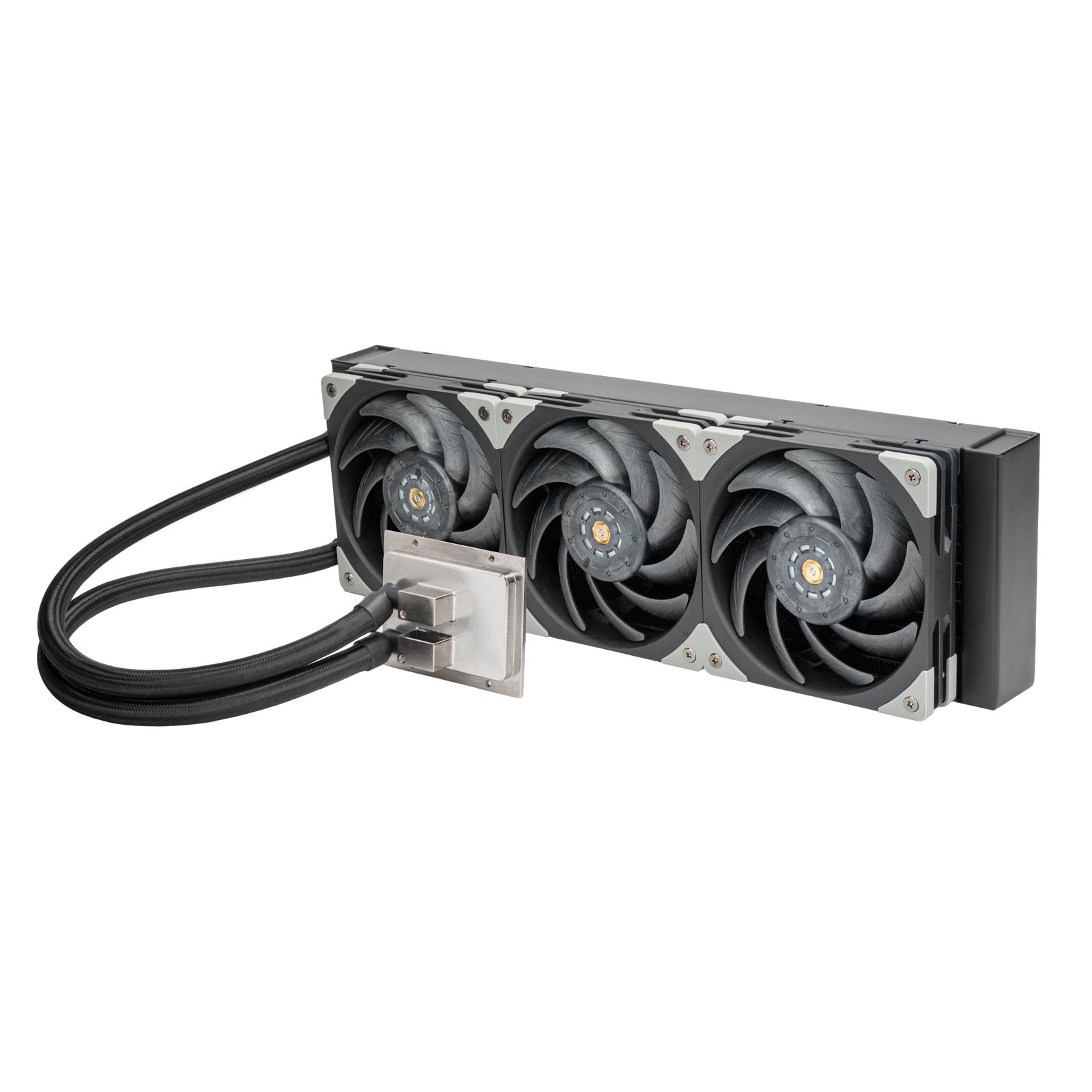 Жидкостное охлаждение SilverStone XE360PD, 500 Вт, 3x120 мм