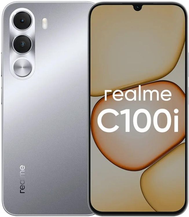 Смартфон Realme C100i 4Gb/64Gb серебристый