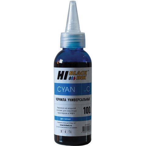 Чернила Hi-Black (HB-CAN-C-100ML), голубой