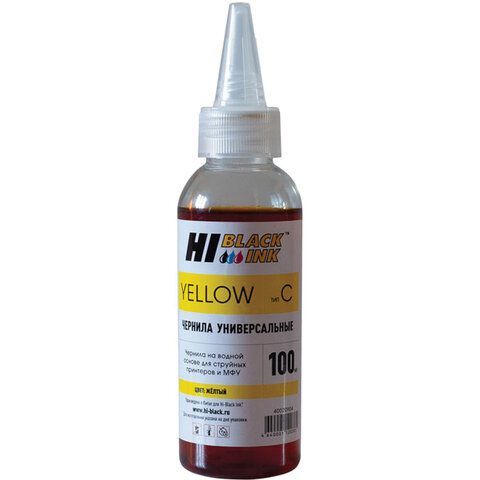 Чернила Hi-Black (HB-CAN-Y-100ML), желтый