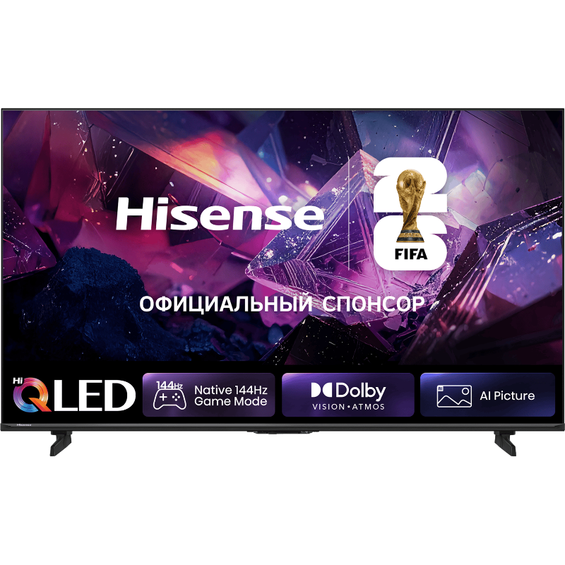 Телевизор 85" Hisense 85E7S PRO, 3840x2160, черный