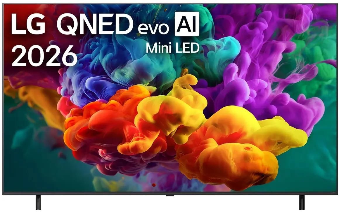 Телевизор 65" LG 65QNED80B6B, 3840x2160, черный