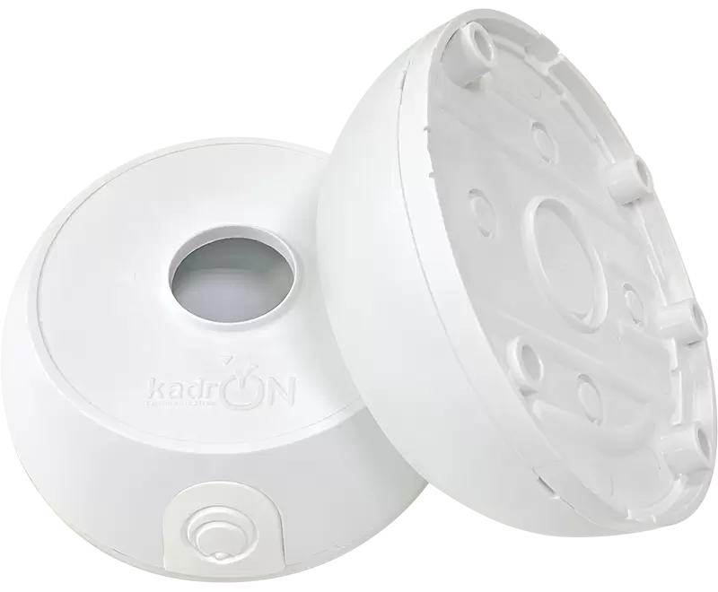 Коробка монтажная KadrON, 129x47.5 мм, пластик, нагрузка до 1 кг, -50°C до +80°С, IP65