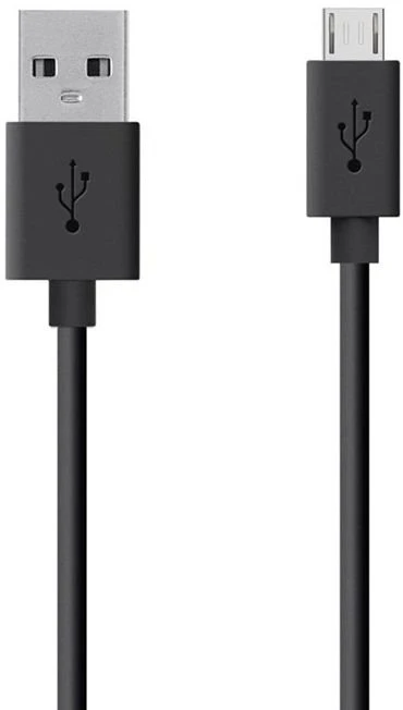 Кабель USB(Am)-Micro USB(Bm), 2 м, черный, Belkin BoostCharge (F2CU012bt2M-BLK)