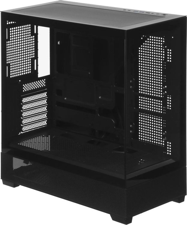 Корпус ACCORD ZA11B, Midi-Tower, без БП, черный