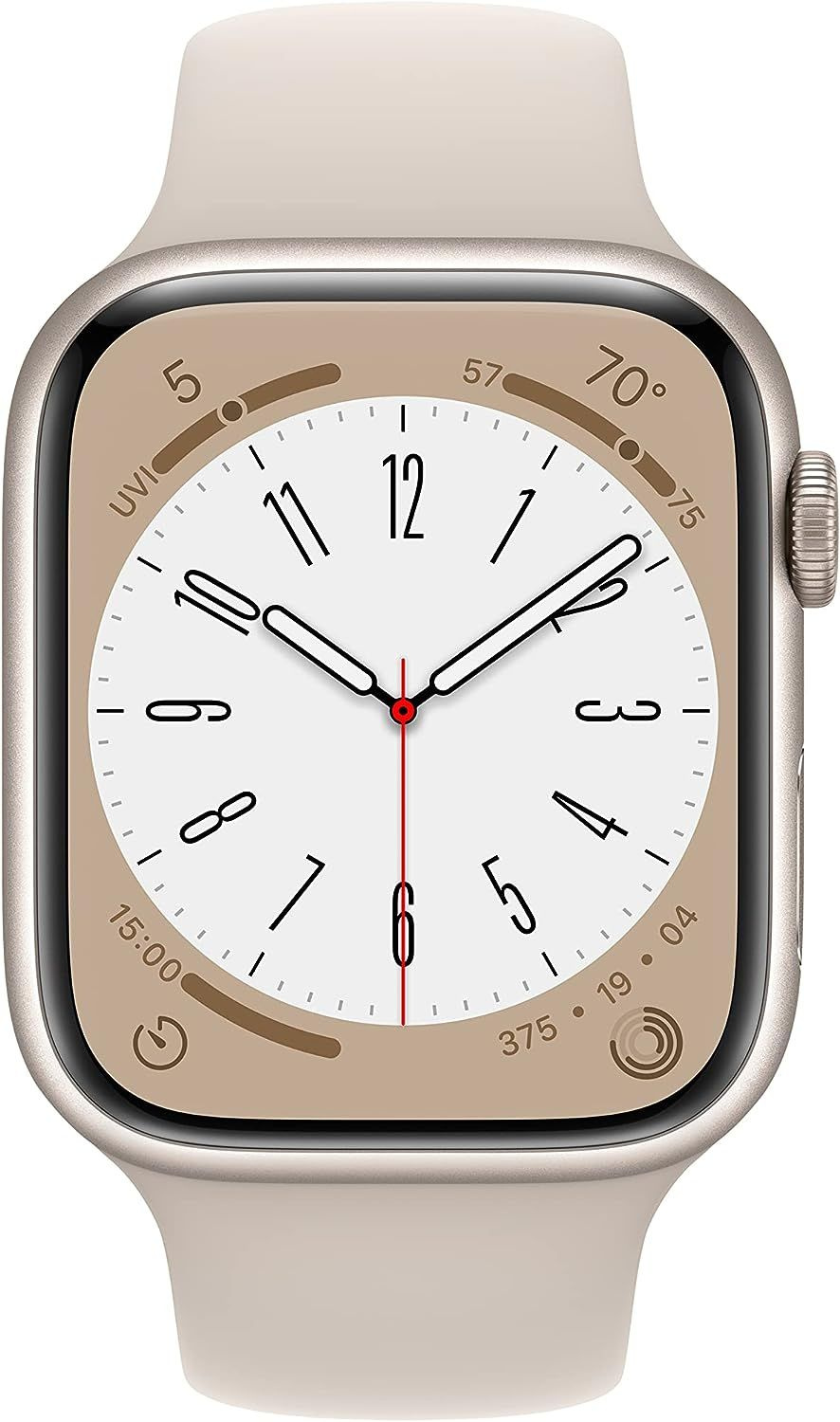 Смарт-часы Apple Watch Series 8 А2771 45мм L, сияющая звезда