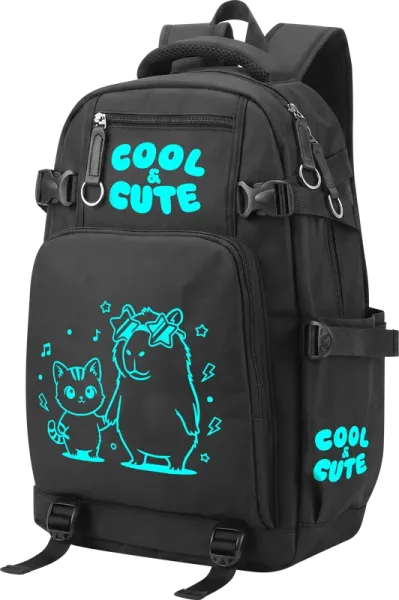 Рюкзак 15.6 " Defender Glowy, принт "Cool&Cute"