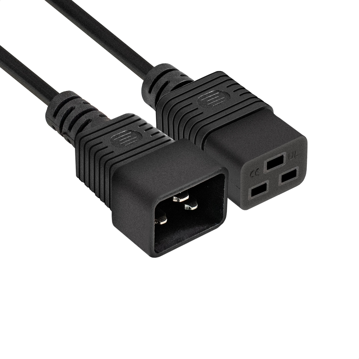 Кабель-удлинитель питания Exegate IEC-320-C19-IEC-320-C20, 5 м, Special EC20-5S-C19->C20/3x1.5