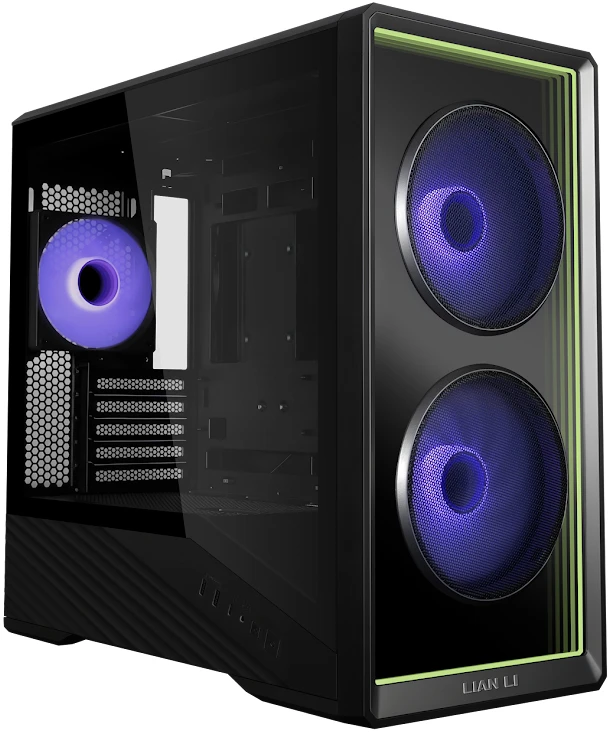Корпус LIAN-LI Vector 150 INF, Midi-Tower, без БП, черный