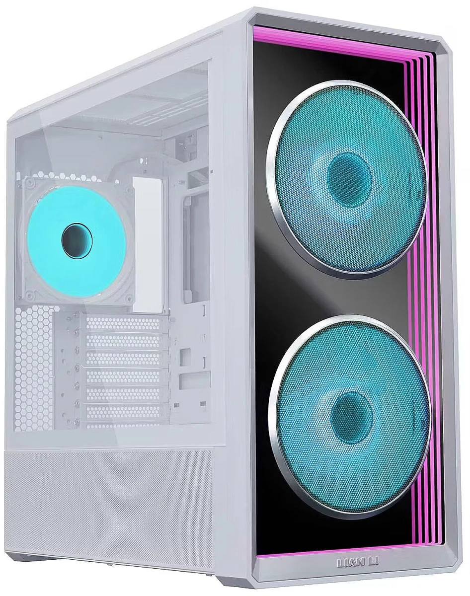 Корпус LIAN-LI Lancool 217 INF, Midi-Tower, без БП, белый