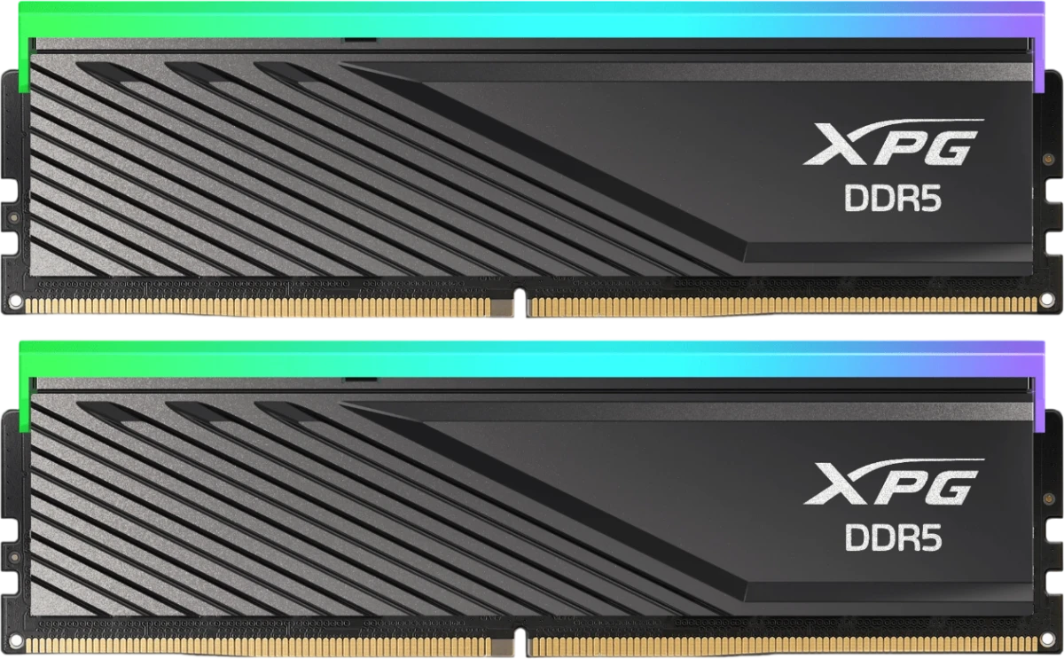 Комплект памяти DDR5 DIMM 16Gb (2x8Gb), 5600MHz ADATA (AX5U5600C468G-DTLABRBK)