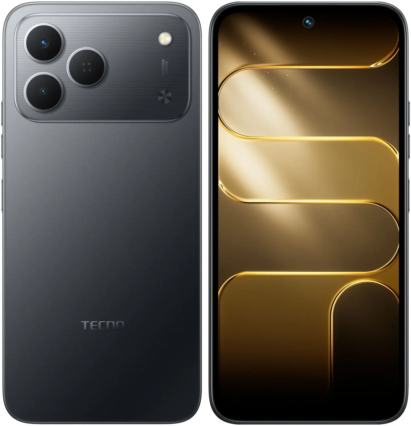 Смартфон Tecno Spark 50 8Gb/128Gb черный (KN4N 128 + 8 INK BLACK)