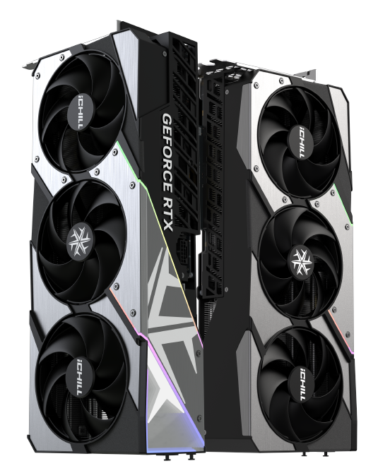 Видеокарта Inno3D NVIDIA GeForce RTX 5090 D v2 Super Ice Dragon, 24Gb GDDR7