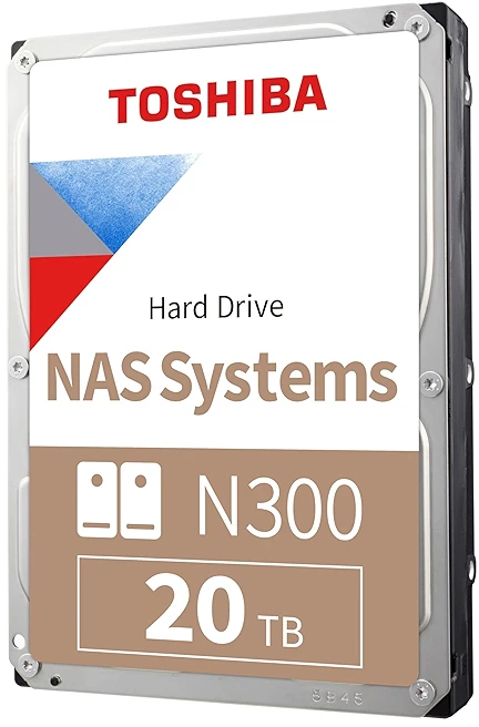 Жесткий диск (HDD) Toshiba 20Tb N300, 3.5", 7200rpm