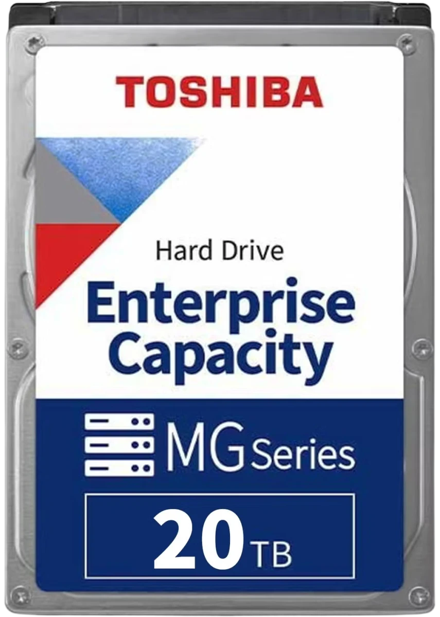 Жесткий диск (HDD) Toshiba 20Tb, 3.5", 7.2K, SATA3 (MG11ACA20TE)