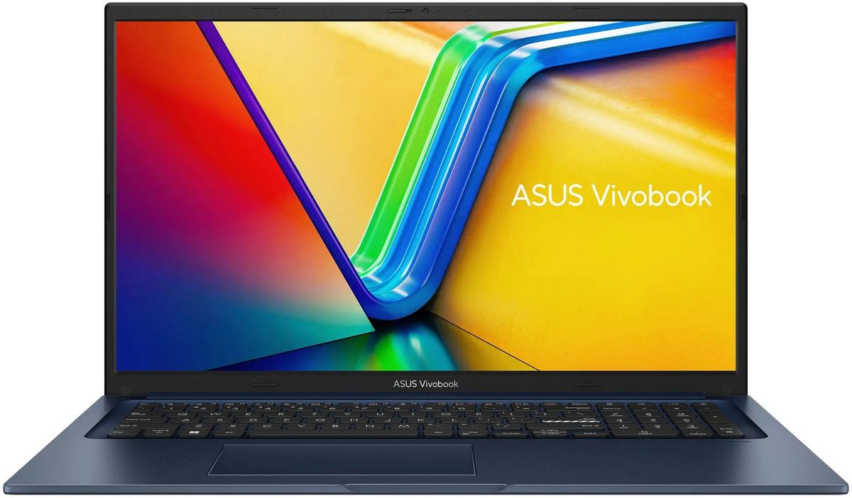 Ноутбук 17.3" ASUS VivoBook 17 X1704Va-AU1159, синий (90NB13X2-M00RH0)