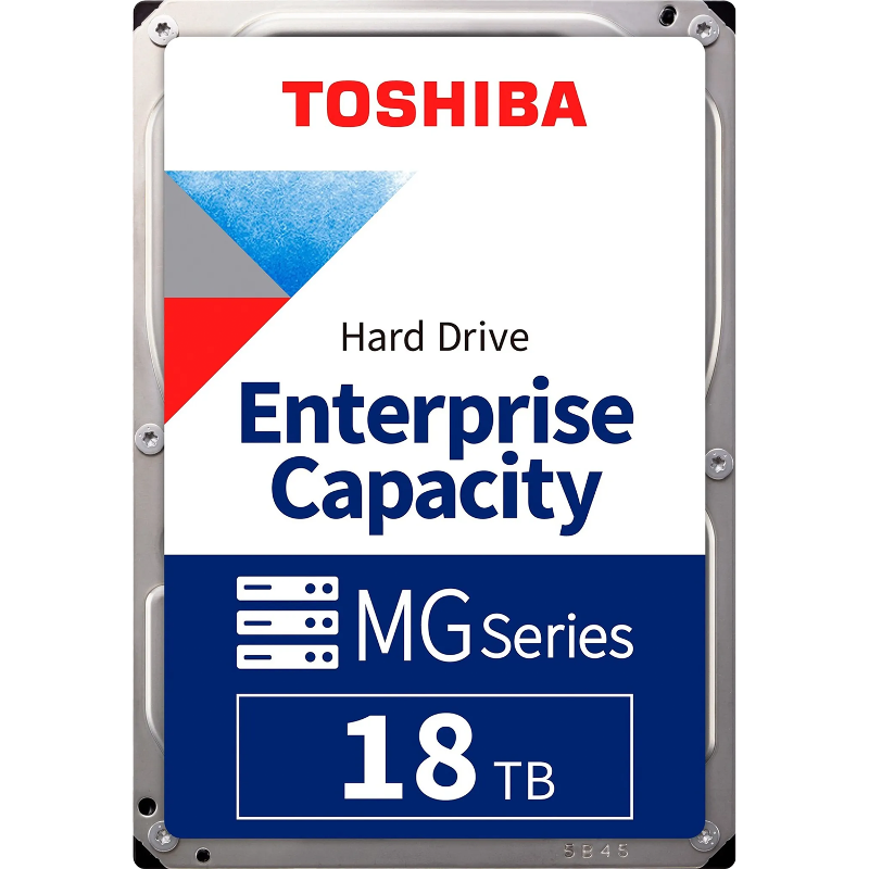 Жесткий диск (HDD) Toshiba 18Tb, 3.5", 7.2K, SATA3 (MD09ACA18TR_RECERTIFIED)