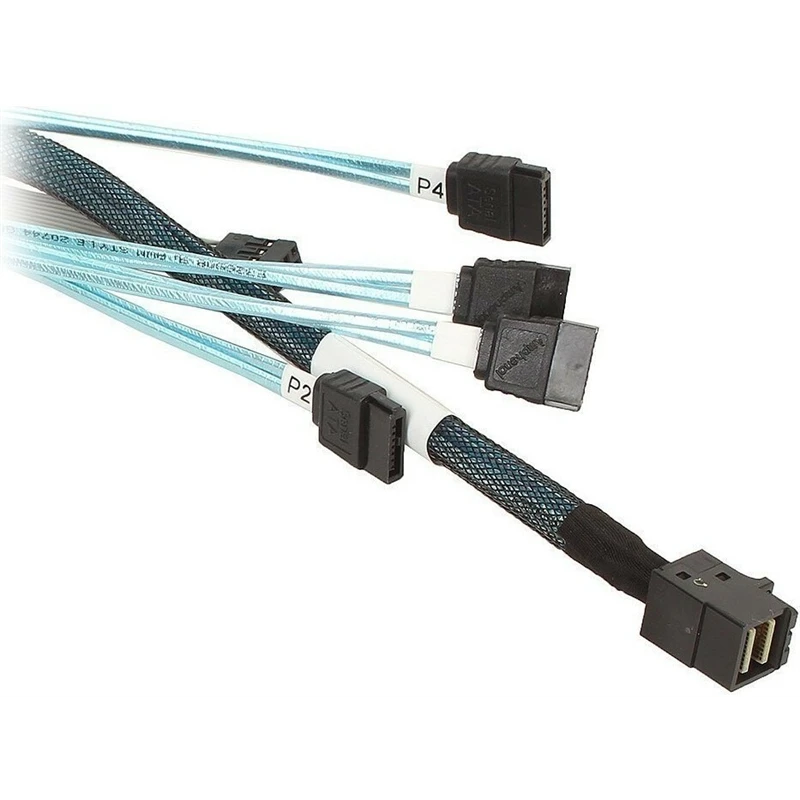 Кабель Amphenol CBL-8643-4-SATA-10 1 м (CBL-8643-4-SATA-10)