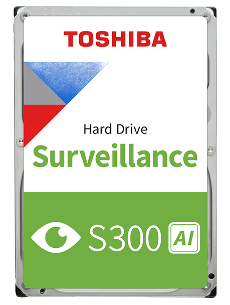 Жесткий диск (HDD) Toshiba 16Tb S300 AI Surveillance, 3.5", 7200rpm