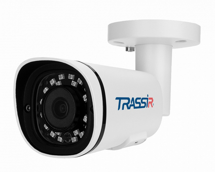 IP-камера Trassir TR-D2251WDIR4 v2 ( D ) 3.6 (3.6 мм), уличная, цилиндрическая, POE (TR-D2251WDIR4 v2 ( D ) 3.6)
