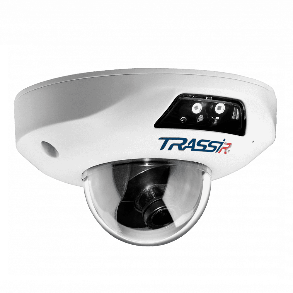 IP-камера Trassir TR-D4251WDIR2 v2 3.6 (3.6 мм), уличная, купольная (TR-D4251WDIR2 v2 3.6)