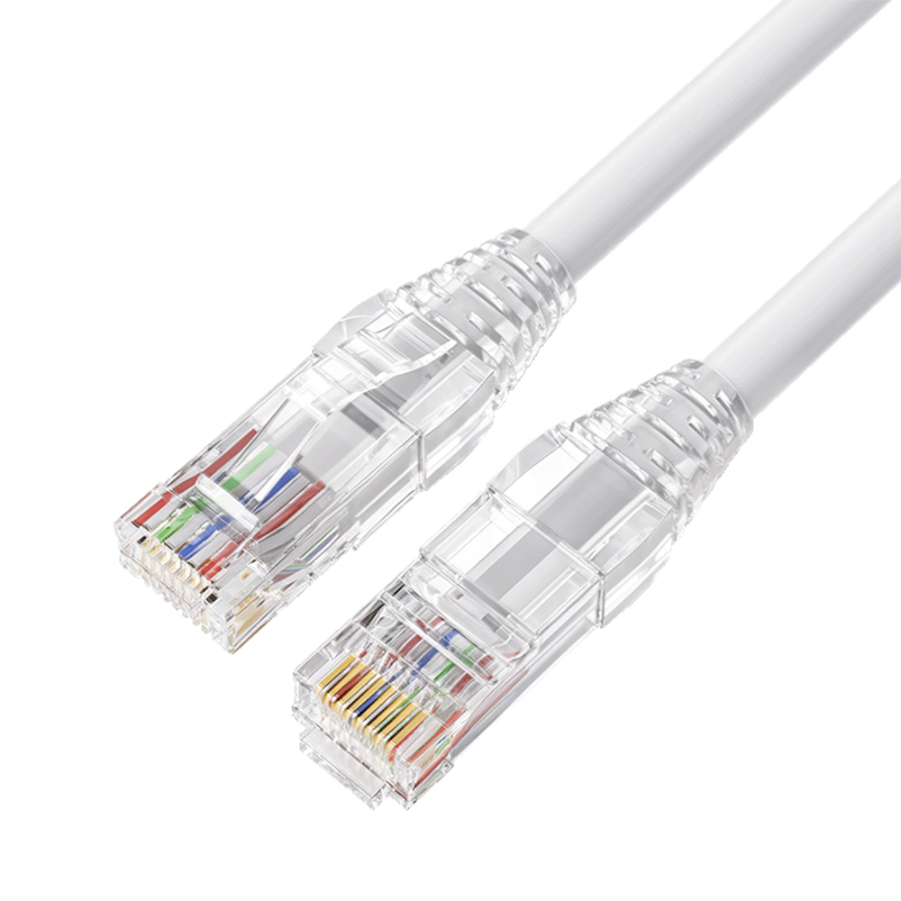 Патч-корд Filum UTP, кат.5e, 0.3 м, RJ45-RJ45, белый (FL-PC-U5E-0.3-LSZH-WT)