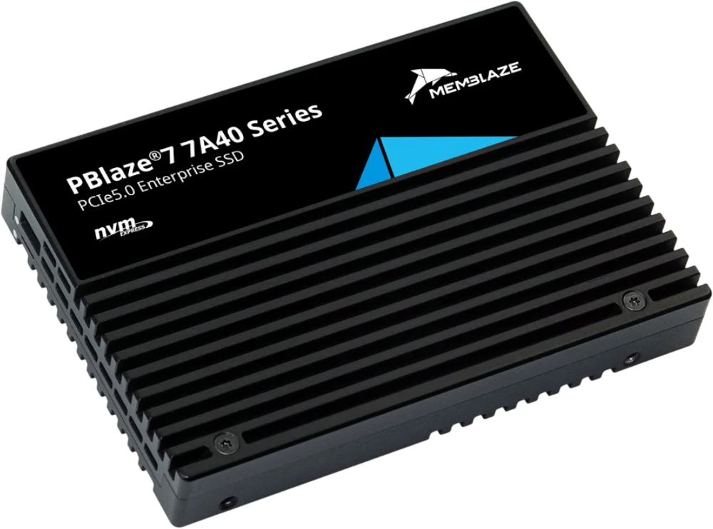 Твердотельный накопитель (SSD) Memblaze 7A40 7.68Tb, U.2 2.5", PCI-E 5.0 x4 (P7A40DT0768Y00)