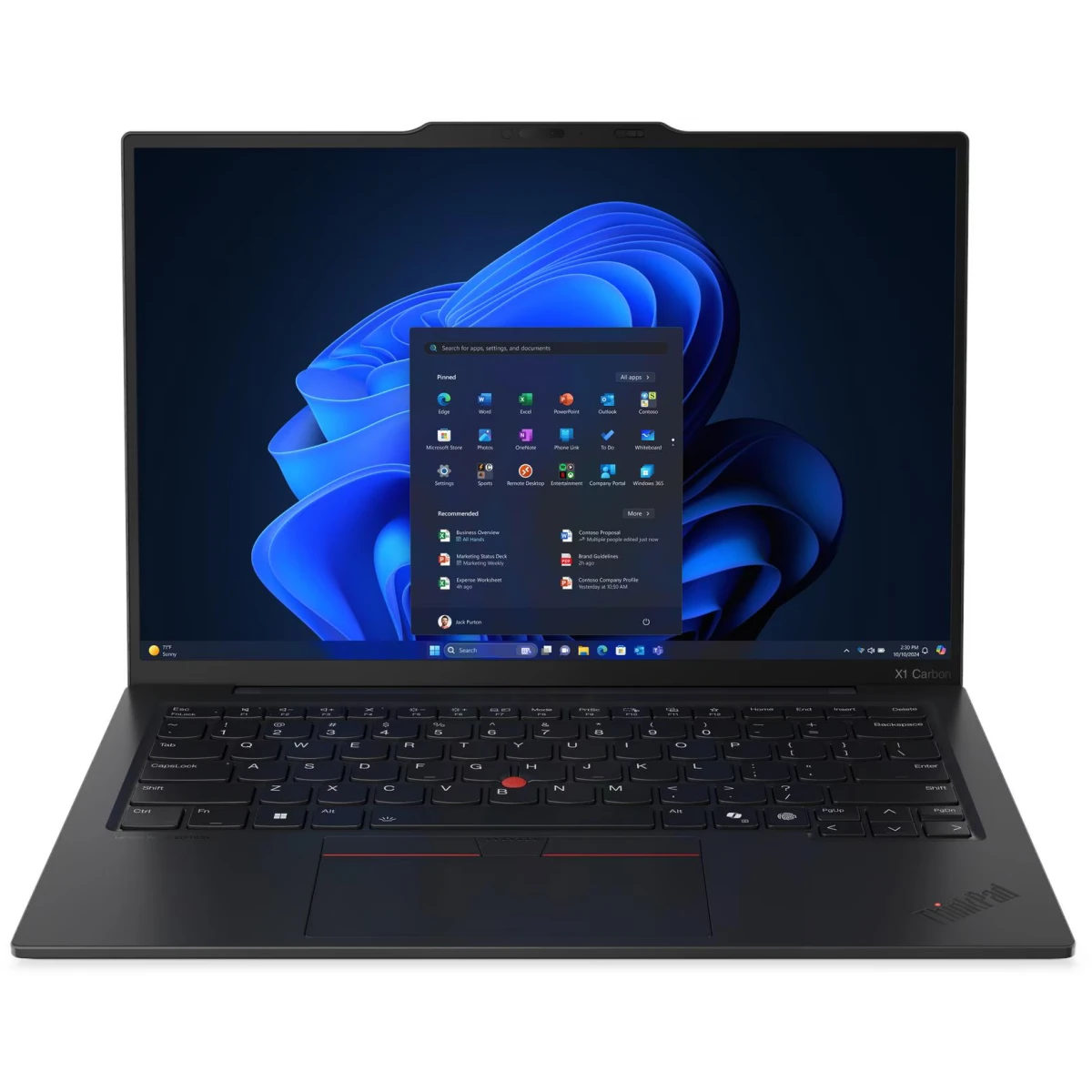 Ноутбук 14" Lenovo ThinkPad X1 Carbon G13, черный (21NYSC5G00)