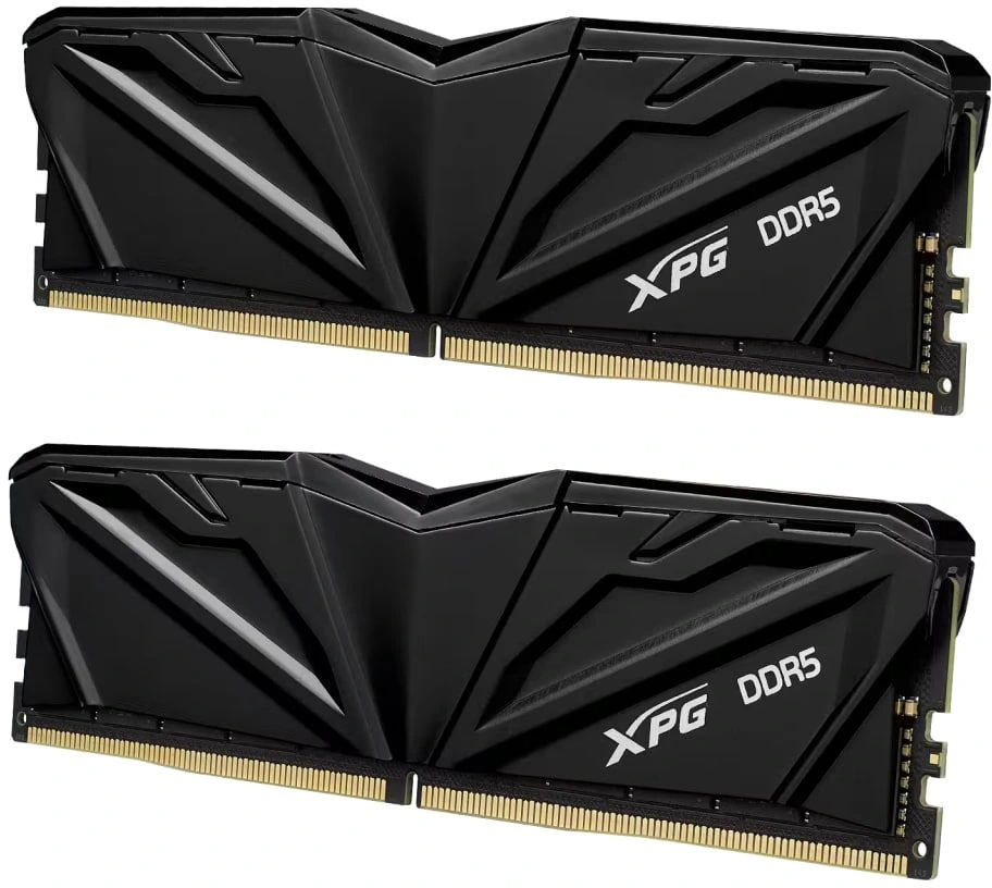 Комплект памяти DDR5 DIMM 32Gb (2x16Gb), 6400MHz ADATA (AX5U6400C3216G-DTAMBK)