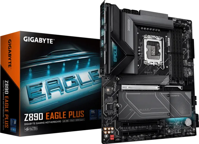 Материнская плата GIGABYTE Z890 EAGLE PLUS, LGA1851, Intel Z890, ATX