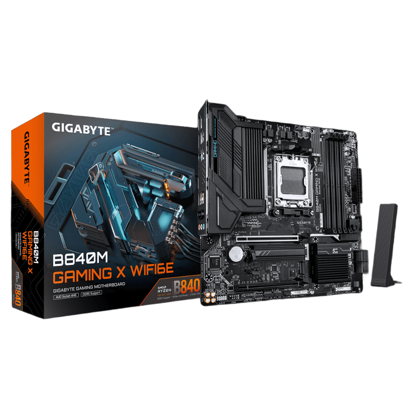 Материнская плата MSI B840M GAMING X WIFI6E, AM5, AMD B840, mATX
