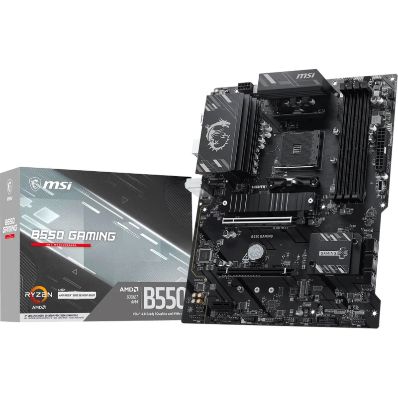 Материнская плата MSI B550 GAMING, SocketAM4, AMD B550, ATX