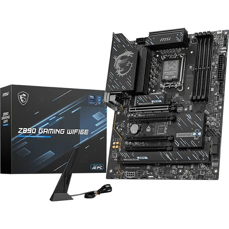 Материнская плата MSI Z890 GAMING WIFI6E, LGA1851, Intel Z890, ATX
