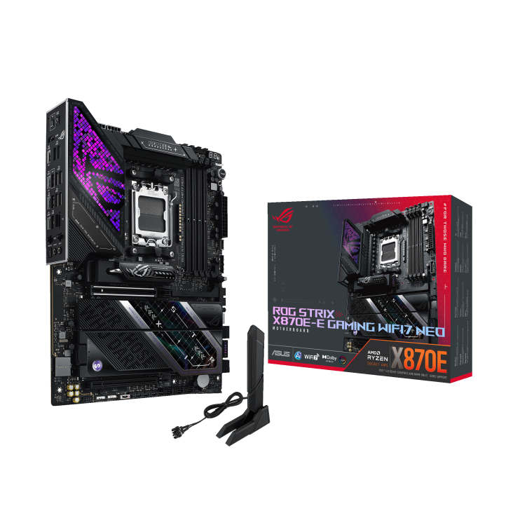 Материнская плата ASUS ROG STRIX X870E-E GAMING NEO, AM5, AMD X870E, ATX