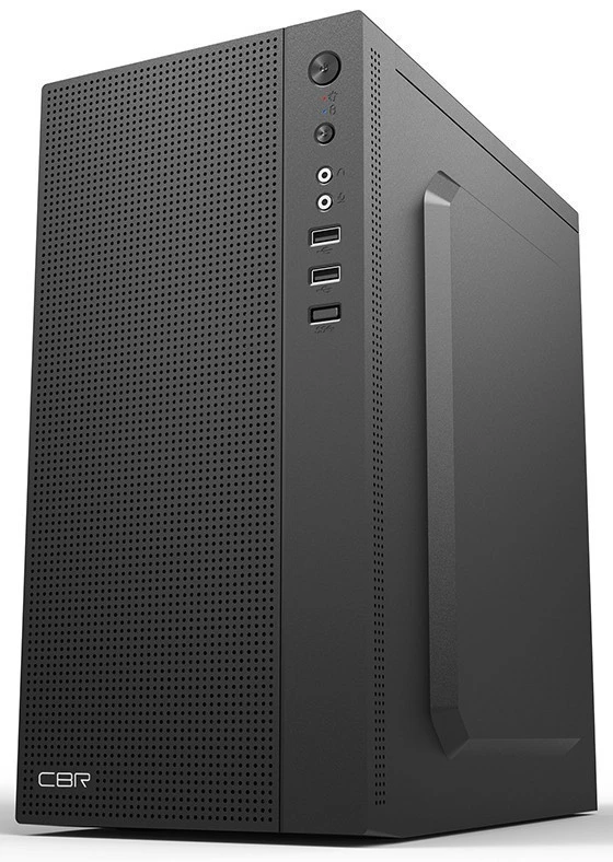 Корпус CBR MX08, Mini-Tower, 550 Вт, черный