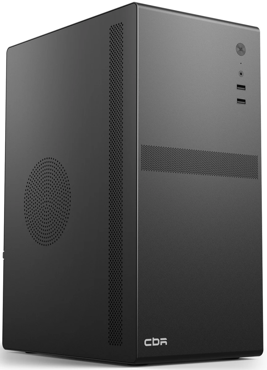 Корпус CBR V201, Mini-Tower, 550 Вт, черный