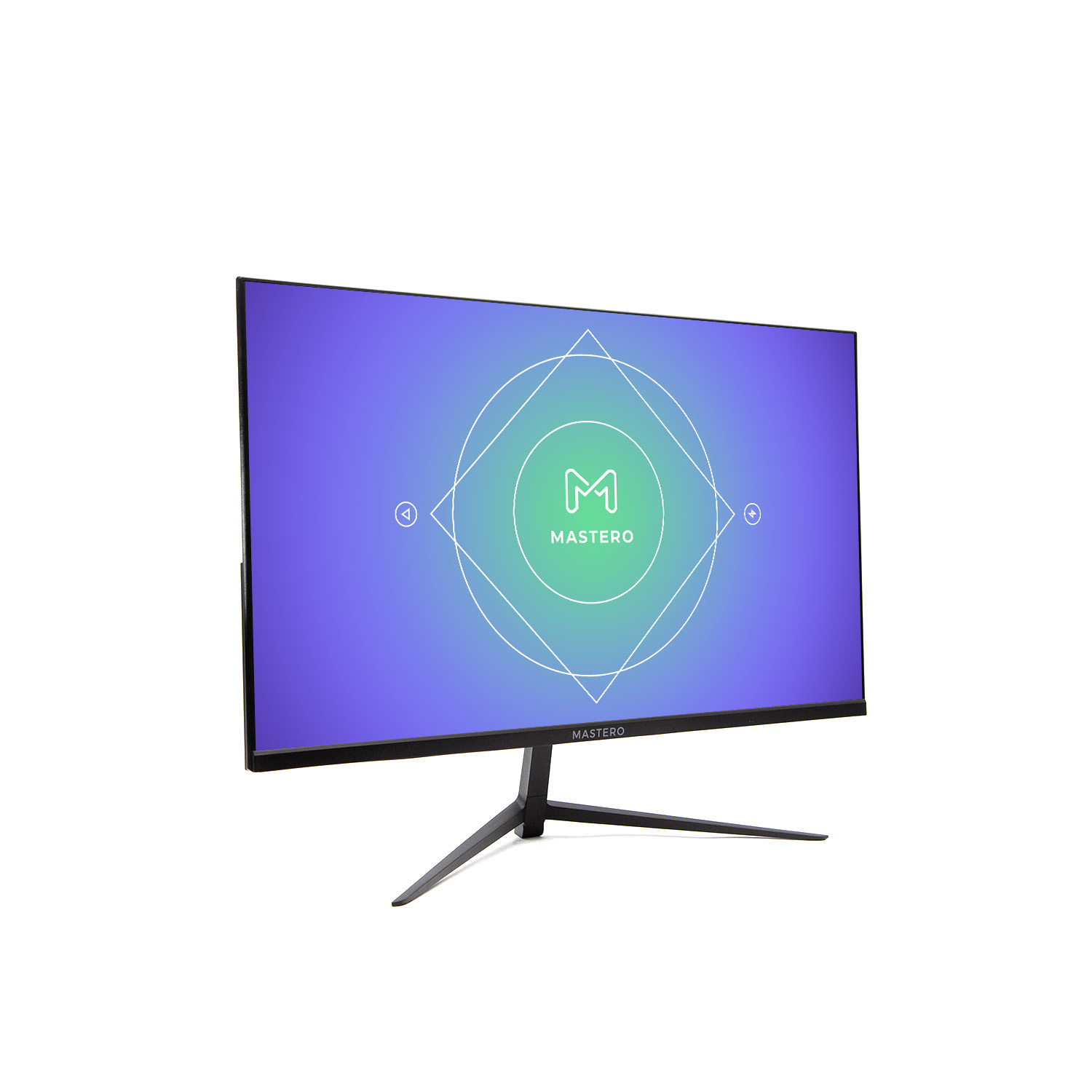 Монитор 23.8" Mastero Base U2422H IPS, 1920x1080 (16:9), 220кд/м2, 4мс, VGA, HDMI, черный, б/у, следы эксплуатации, потертости на подставки, не родная упаковка, комплектность: монитор, подставка, набор винтов для сборки подставки, блок питания, кабель питания