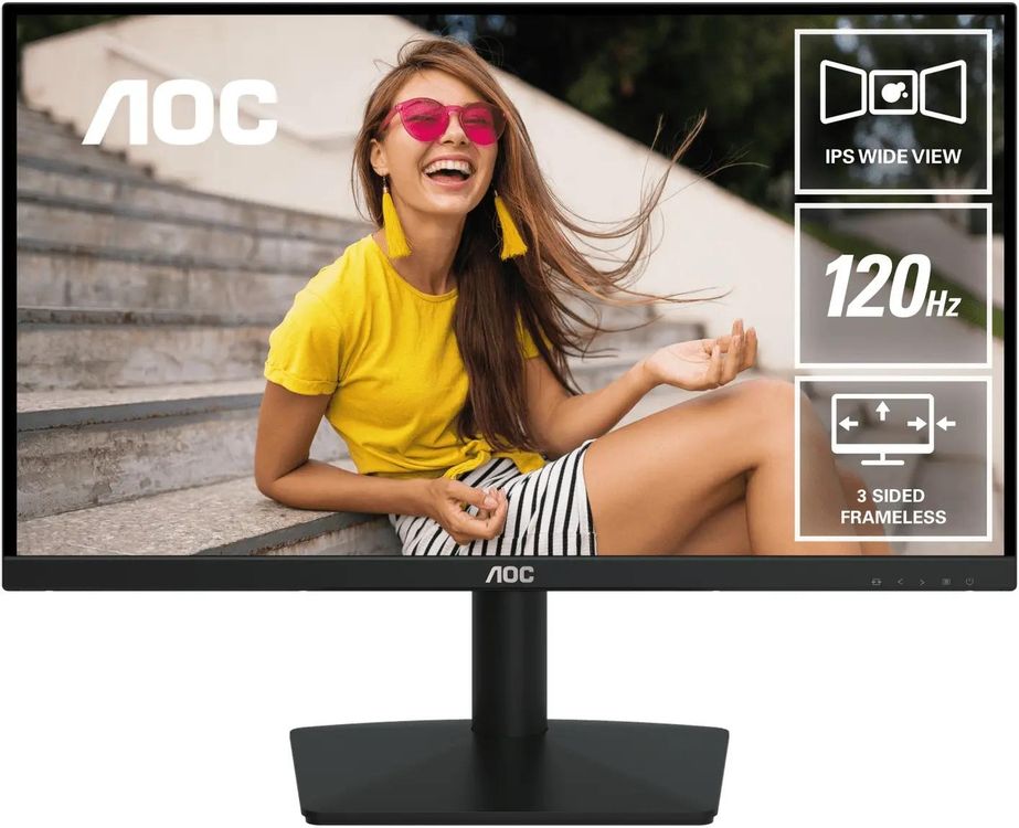 Монитор 23.8" AOC 24B15H3 черный