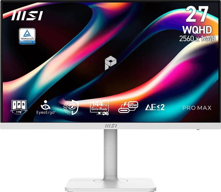 Монитор 27" MSI Pro Max 271QPHW E14 белый