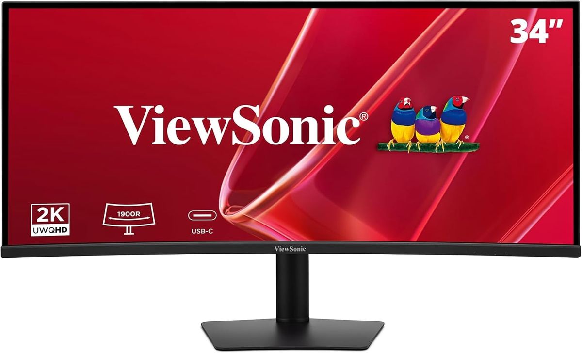 Монитор 34" Viewsonic VA3420C-2 черный