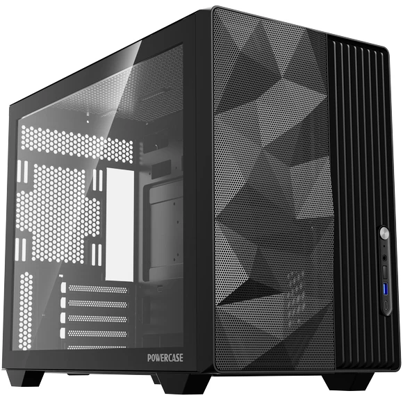 Корпус PowerCase TX3 Black, Mini-Tower, без БП, черный