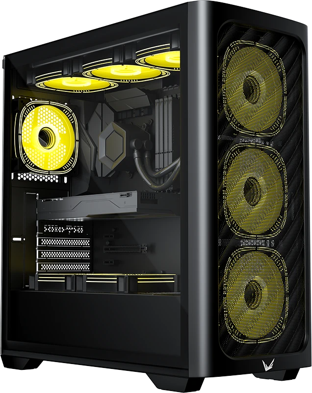 Корпус Formula V Air Power G3 Black, Midi-Tower, без БП, черный