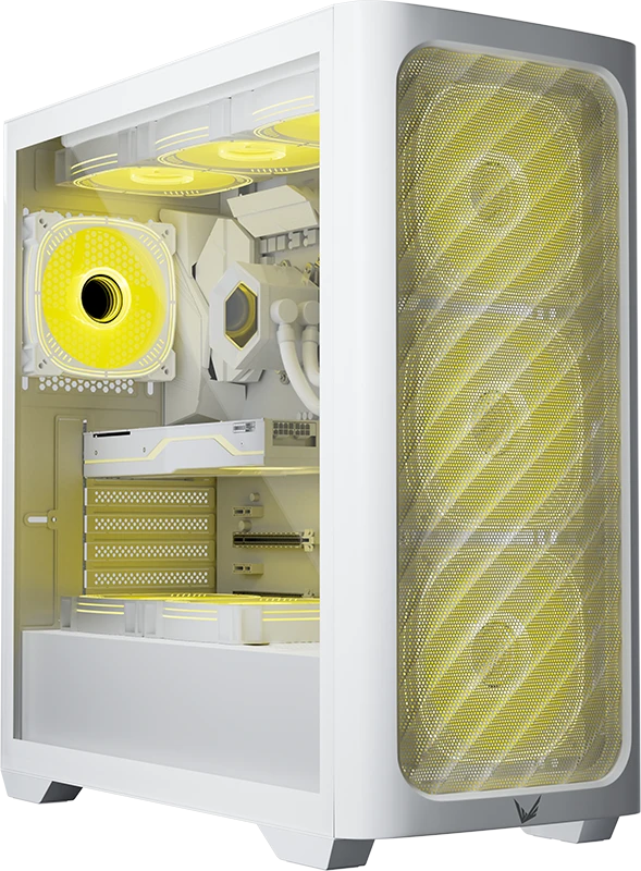 Корпус Formula V Air Power G3 Plus White, Midi-Tower, без БП, белый