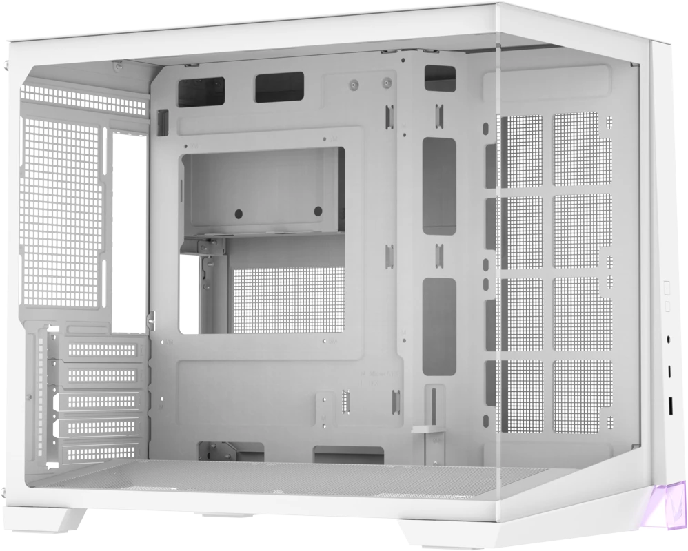 Корпус Formula V CRYSTAL Z4M WHITE, Mini-Tower, без БП, белый