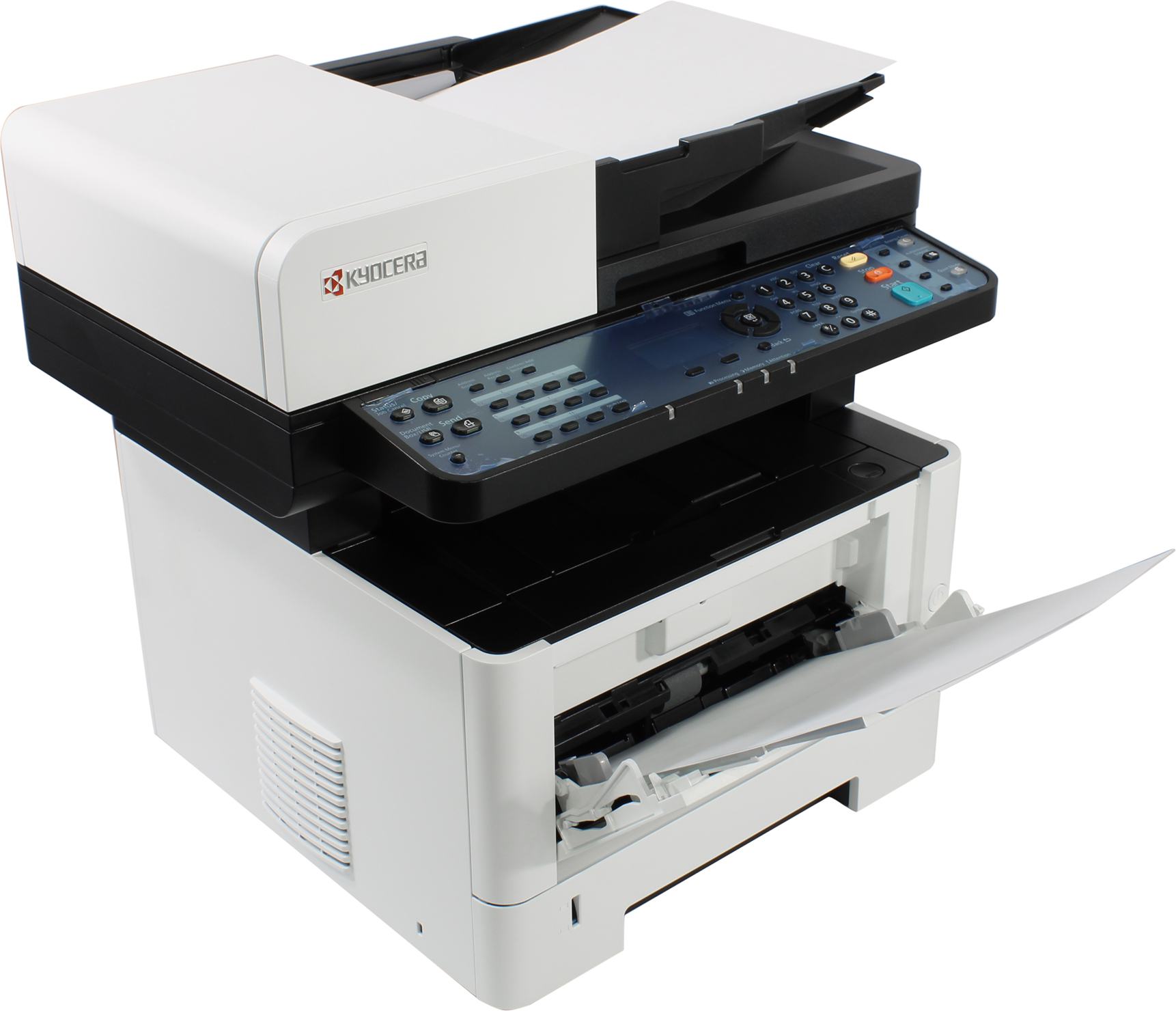МФУ лазерный Kyocera Ecosys M2040dn, A4, ч/б, 40 стр/мин (A4 ч/б), 1200x1200 dpi, дуплекс, ДАПД-50 листов, сетевой, USB, белый/черный (1102S33AX0) версия с картриджем TK-1178, без кабеля питания б/у, ремонт блока сканера, отпечатано 4750, остаток тонера менее 5%, без фирменной упаковки и комплекта