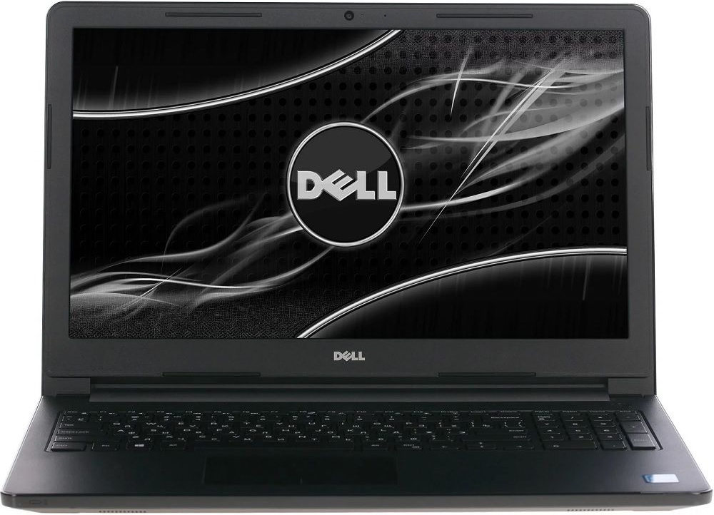 Ноутбук Dell Inspiron 3552 15.6" 1366x768, Intel Celeron N3060 1.6GHz, 4Gb RAM, 500Gb HDD, DVD-RW, WiFi, BT, Cam, без ОС, черный (3552-0892) б/у, после ремонта (замена ОЗУ), царапины, потёртости, блок питания без кабеля питания, без фирменной упаковки