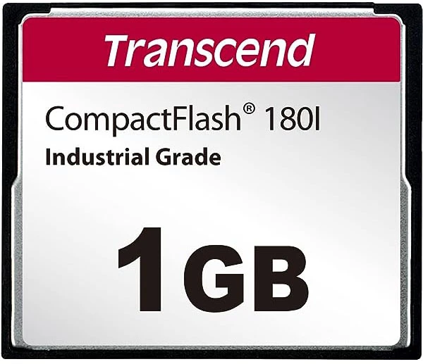 Карта памяти CompactFlash Transcend 1Gb (TS1GCF180I)