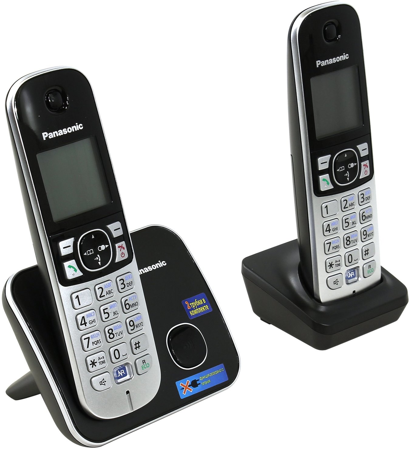 Радиотелефон Panasonic KX-TG6812RU, DECT, АОН